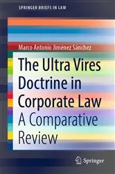 Book cover of The Ultra Vires Doctrine in Corporate Law by Marco Antonio Jiménez Sánchez