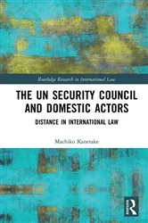 Book cover of The UN Security Council and Domestic Actors by Unknown