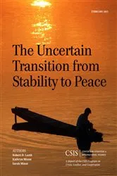 Book cover of The Uncertain Transition from Stability to Peace by Robert D. Lamb