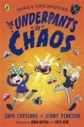 Book cover of The Underpants of Chaos by Sam Copeland