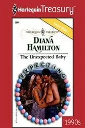 Book cover of THE UNEXPECTED BABY by Diana Hamilton