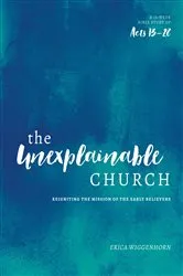 Book cover of The Unexplainable Church by Erica Wiggenhorn