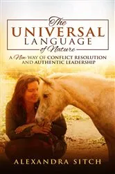 Book cover of The Universal Language of Nature by Alexandra Sitch