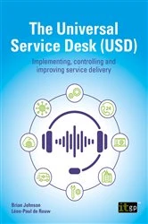 Book cover of The Universal Service Desk (USD) by Brian Johnson