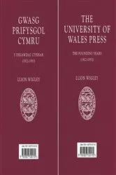 Book cover of The University of Wales Press by Llion Wigley