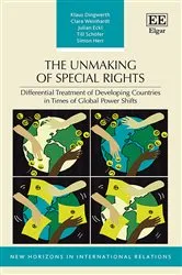 Book cover of The Unmaking of Special Rights by Klaus Dingwerth