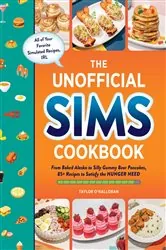 Book cover of The Unofficial Sims Cookbook by Taylor O’Halloran