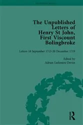Book cover of The Unpublished Letters of Henry St John, First Viscount Bolingbroke Vol 4 by Adrian Lashmore-Davies