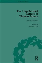 Book cover of The Unpublished Letters of Thomas Moore by Jeffery W Vail
