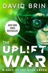 Book cover of The Uplift War by David Brin