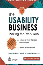 Book cover of The Usability Business by Joanna Bawa