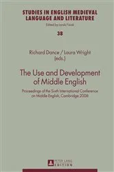 Book cover of The Use and Development of Middle English by Jacek Fisiak