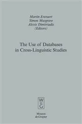 Book cover of The Use of Databases in Cross-Linguistic Studies by Martin Everaert