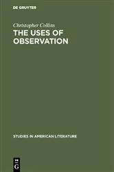 Book cover of The uses of observation by Christopher Collins