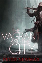 Book cover of The Vagrant and the City by Peter Newman