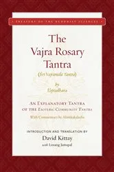 Book cover of The Vajra Rosary Tantra by David R. Komodo Kittay