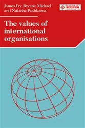Book cover of The values of international organizations by Unknown
