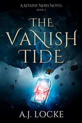 Book cover of The Vanish Tide by A.J. Locke