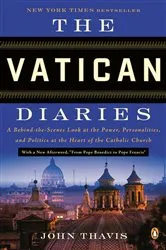 Book cover of The Vatican Diaries by John Thavis