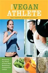 Book cover of The Vegan Athlete by Karina Inkster