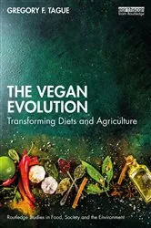 Book cover of The Vegan Evolution by Gregory F. Tague