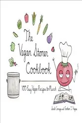 Book cover of The Vegan Stoner Cookbook by Sarah Conrique
