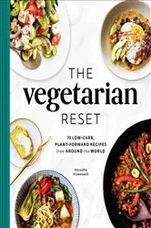 Book cover of The Vegetarian Reset by Vasudha Viswanath