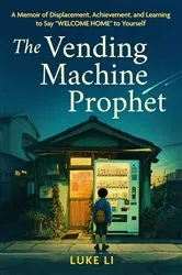 Book cover of THE VENDING MACHINE PROPHET by Luke Li