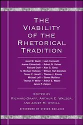 Book cover of The Viability of the Rhetorical Tradition by Richard Graff