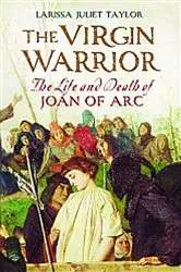Book cover of The Virgin Warrior by Larissa Juliet Taylor