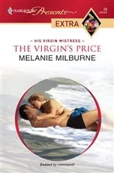 Book cover of The Virgin's Price by Melanie Milburne