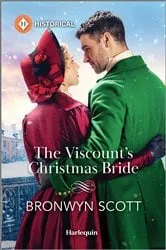 Book cover of The Viscount's Christmas Bride by Bronwyn Scott