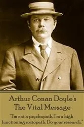 Book cover of The Vital Message, An Essay by Arthur Conan Doyle