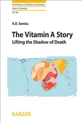 Book cover of The Vitamin A Story by R.D. Semba