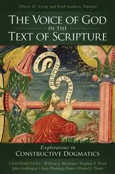 Book cover of The Voice of God in the Text of Scripture by Oliver D. Crisp