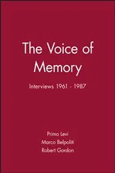 Book cover of The Voice of Memory by Primo Levi