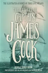 Book cover of The Voyages of Captain James Cook by Dr. Nicholas Thomas