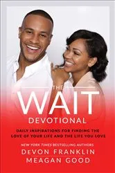 Book cover of The Wait Devotional by DeVon Franklin