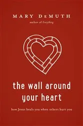 Book cover of The Wall Around Your Heart by Mary E DeMuth