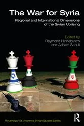 Book cover of The War for Syria by Raymond Hinnebusch