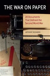Book cover of The War on Paper by Anthony Richards