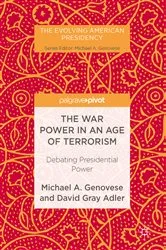 Book cover of The War Power in an Age of Terrorism by Michael A. Genovese