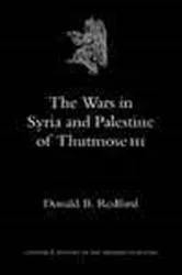 Book cover of The wars in Syria and Palestine of Thutmose III by D.B. Redford