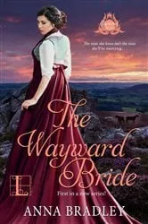 Book cover of The Wayward Bride by Anna Bradley