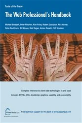 Book cover of The Web Professional’s Handbook by Michael Bordash