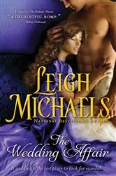 Book cover of The Wedding Affair by Leigh Michaels