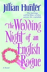 Book cover of The Wedding Night of an English Rogue by Jillian Hunter