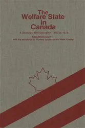 Book cover of The Welfare State in Canada by Allan Moscovitch