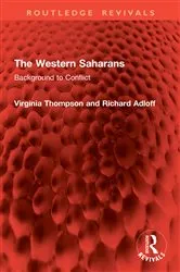 Book cover of The Western Saharans by Virginia Thompson