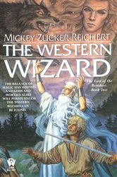 Book cover of The Western Wizard by Mickey Zucker Reichert